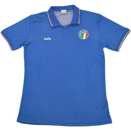 prima maglia italia copa mundial 1990 blu uomo