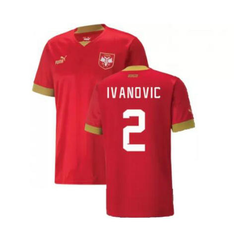 prima maglia ivanovic 2 serbia 2022 uomo