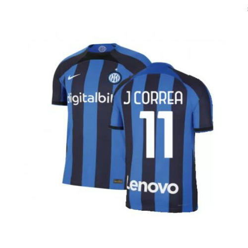 prima maglia j correa 11 inter milan 2022-2023 uomo