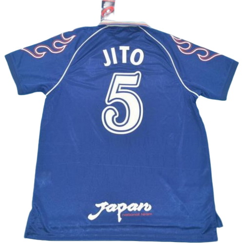 prima maglia jito 5 giappone copa mundial 1998 blu uomo