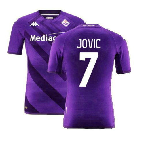 prima maglia jovic 7 fiorentina 2022-2023 uomo