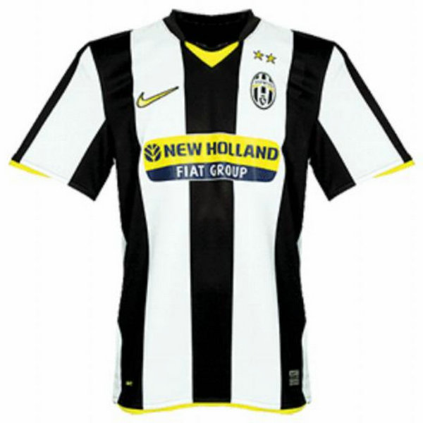 prima maglia juventus 2008-2009 nero uomo