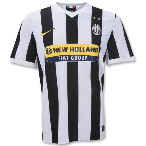 prima maglia juventus 2009-2010 nero uomo