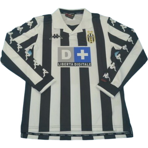 prima maglia juventus manica lunga 1999-2000 bianco uomo