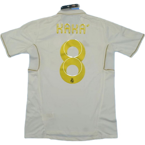 prima maglia kaka 8 real madrid 2011-2012 bianco uomo