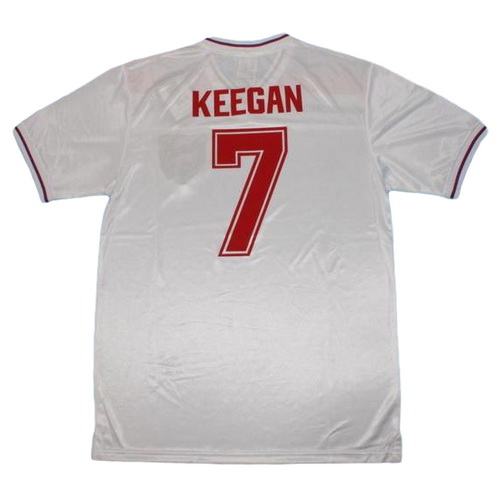 prima maglia keegan 7 inghilterra 1982 bianco uomo