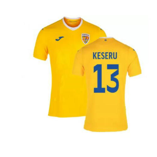 prima maglia keseru 13 rumania 2021-2022 uomo