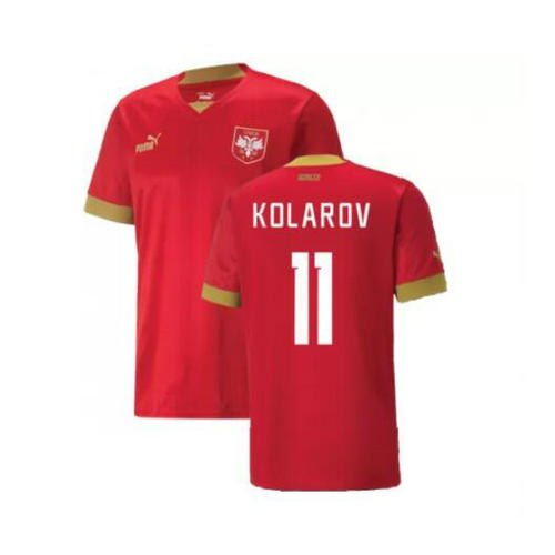 prima maglia kolarov 11 serbia 2022 uomo