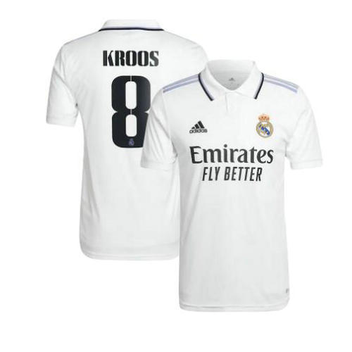 prima maglia kroos 8 real madrid 2022-2023 uomo