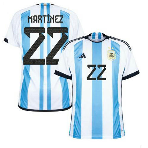 prima maglia l.martinez 22 argentina 2022 uomo