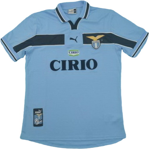 prima maglia lazio 1999-2000 blu uomo