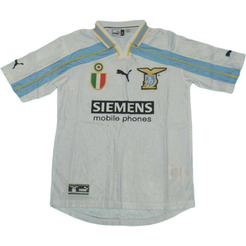 prima maglia lazio 2000-2001 blu uomo