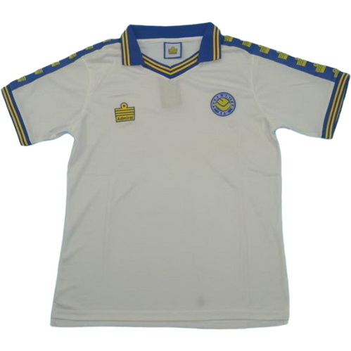 prima maglia leeds united 1976 1977 bianco uomo