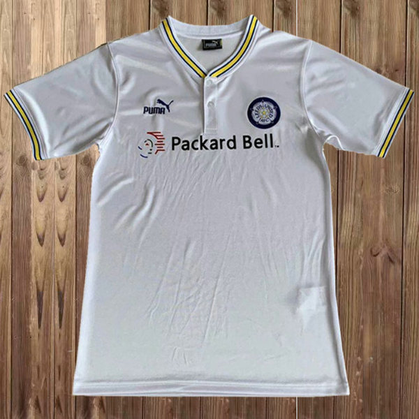 prima maglia leeds united 1996-1998 bianco uomo