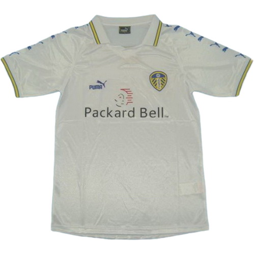 prima maglia leeds united 1999 bianco uomo