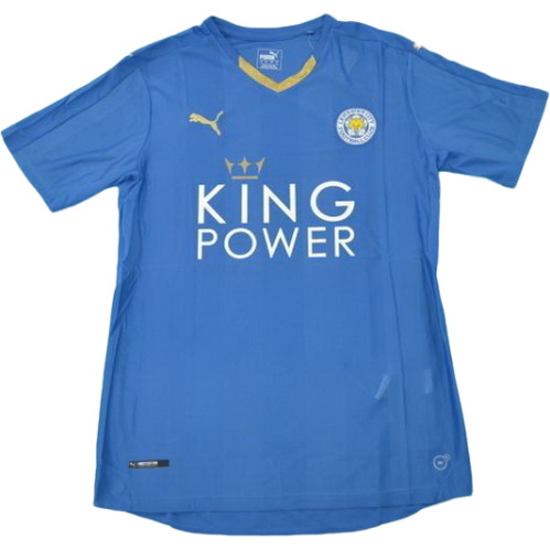 prima maglia leicester city 2015-2016 blu uomo