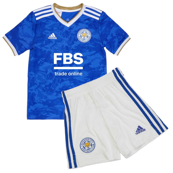 prima maglia leicester city 2021 2022 blu bambino