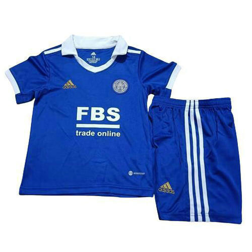 prima maglia leicester city 2022-2023 bambino