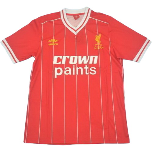 prima maglia liverpool 1981-1984 rosso uomo