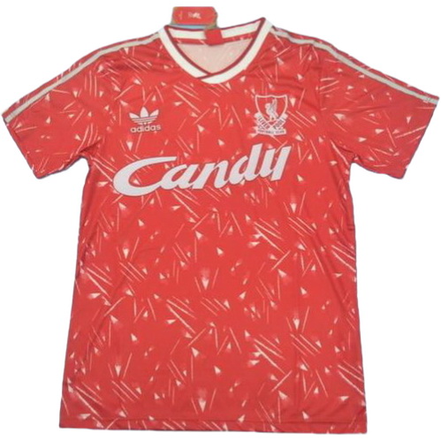 prima maglia liverpool 1989-1990 rosso uomo