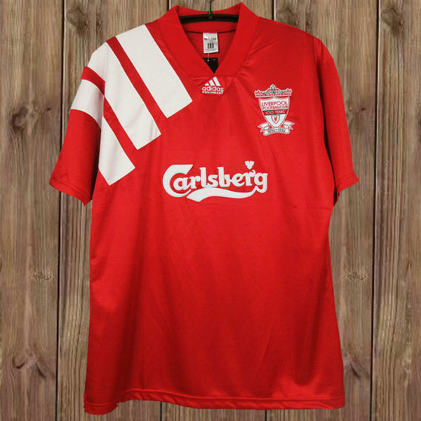 prima maglia liverpool 1992-1993 rosso uomo