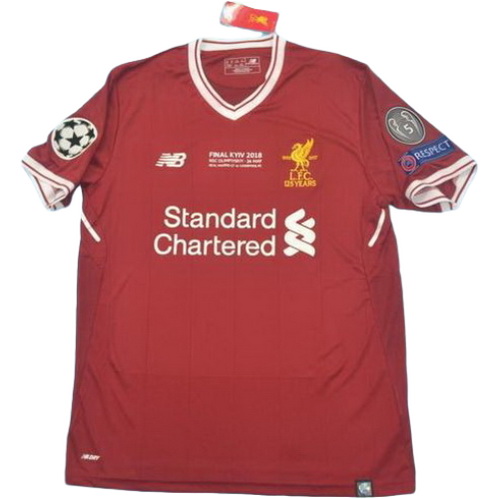 prima maglia liverpool 2017-2018 rosso uomo