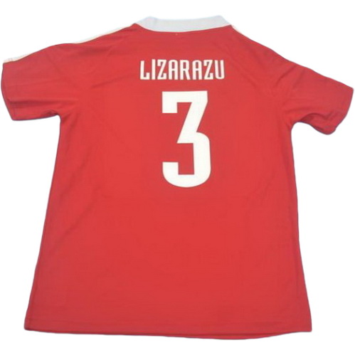 prima maglia lizarazu 3 bayern münchen 2001 rosso uomo