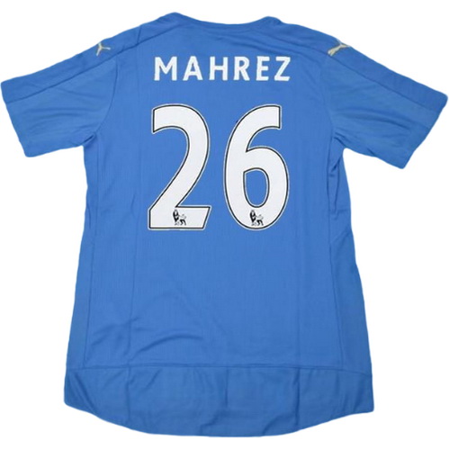 prima maglia mahrez 26 leicester city 2015-2016 blu uomo