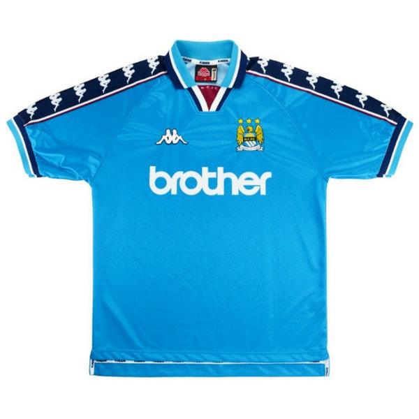 prima maglia manchester city 1997-1999 blu uomo