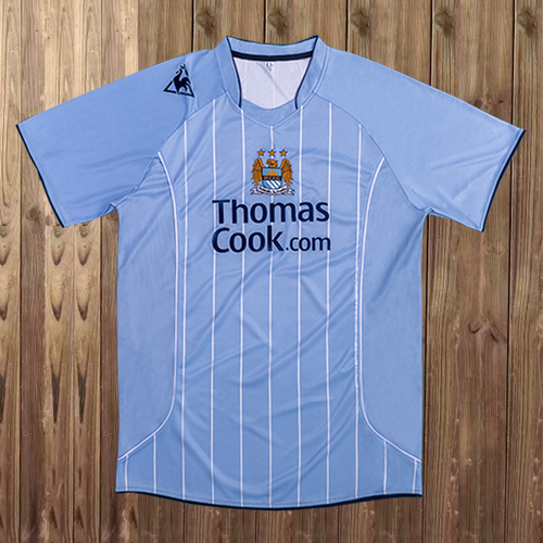 prima maglia manchester city 2007-2008 uomo