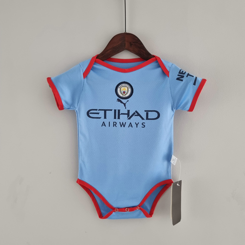 prima maglia manchester city 2022-2023 baby