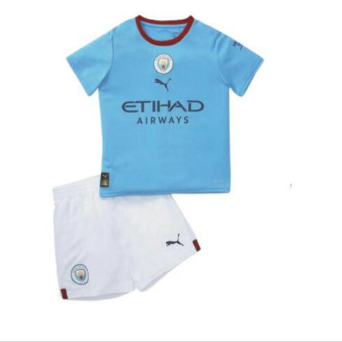 prima maglia manchester city 2022-2023 bambino