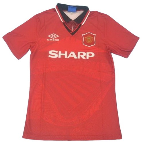 prima maglia manchester united 1995-1996 rosso uomo