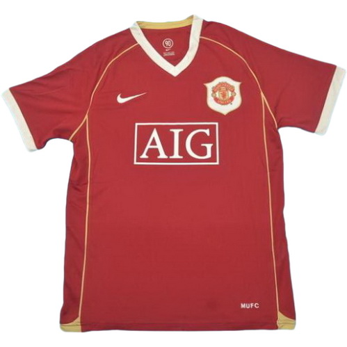 prima maglia manchester united 2005-2006 rosso uomo