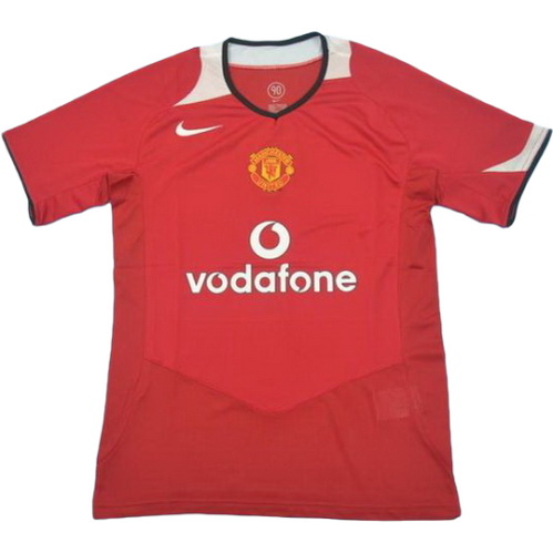 prima maglia manchester united 2006-2007 rosso uomo