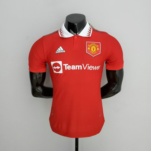 prima maglia manchester united 2022-2023 player version uomo