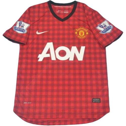 prima maglia manchester united pl 2012-2013 rosso uomo