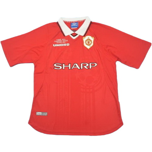 prima maglia manchester united ucl 1999 rosso uomo