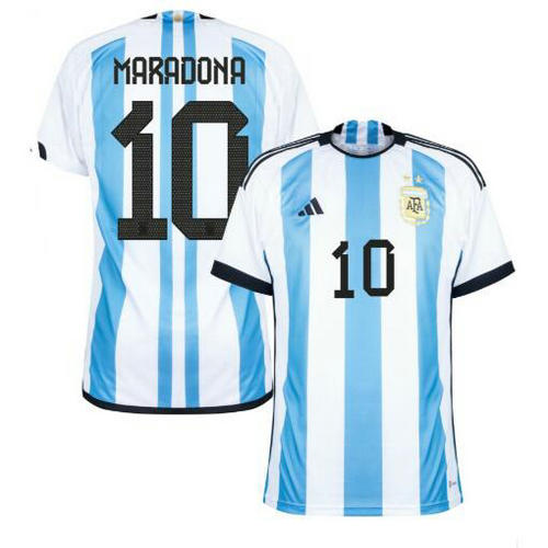 prima maglia maradona 10 argentina 2022 uomo