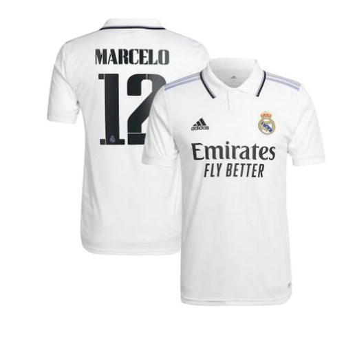 prima maglia marcelo 12 real madrid 2022-2023 uomo