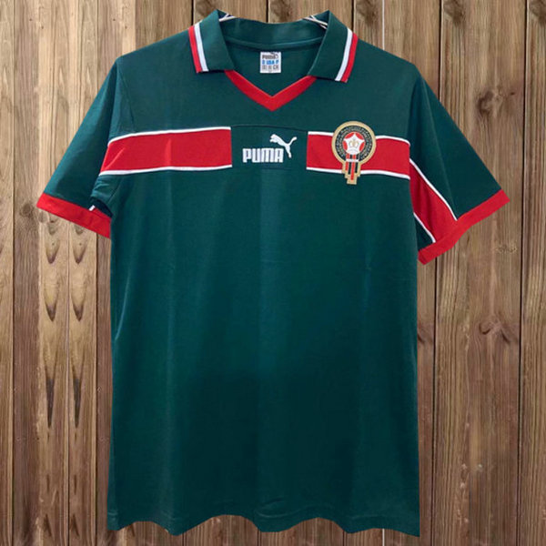 prima maglia marocco 1998 verde uomo