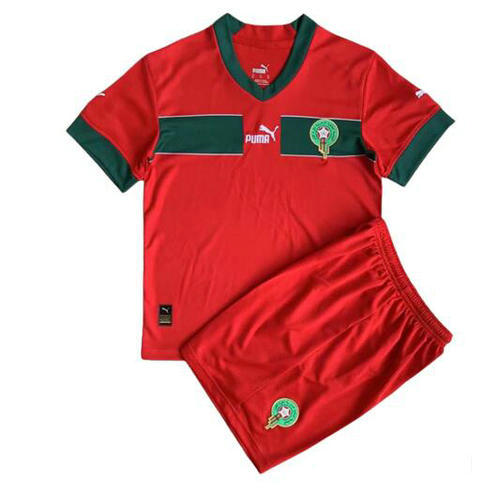 prima maglia marocco 2022-2023 bambino