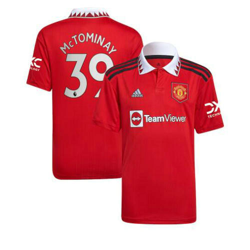 prima maglia mctominay 39 manchester united 2022-2023 uomo