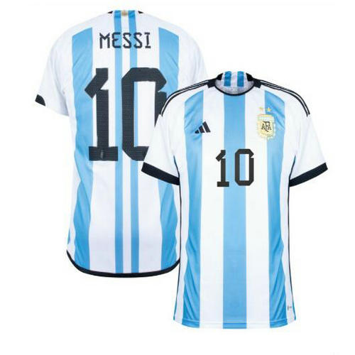 prima maglia messi 10 argentina 2022 uomo