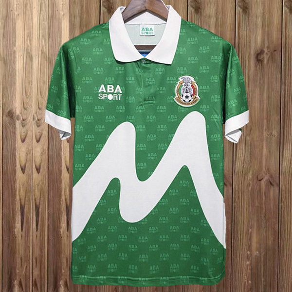 prima maglia messico 1995 verde uomo