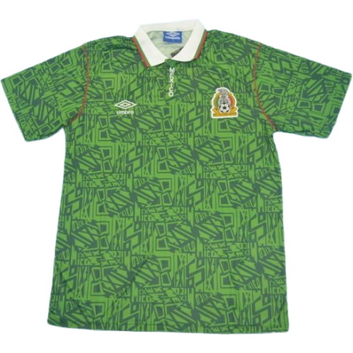 prima maglia messico copa mundial 1994 verde uomo