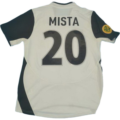 prima maglia mista 20 valencia 2003-2004 bianco uomo