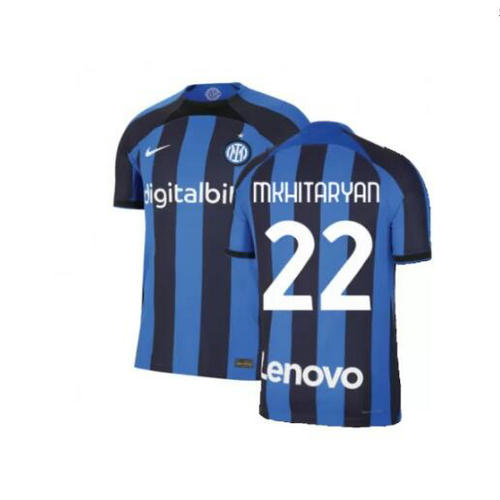 prima maglia mkhitaryan 22 inter milan 2022-2023 uomo