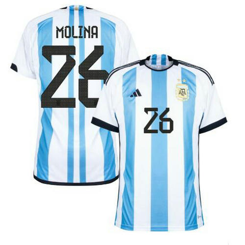 prima maglia molina 26 argentina 2022 uomo