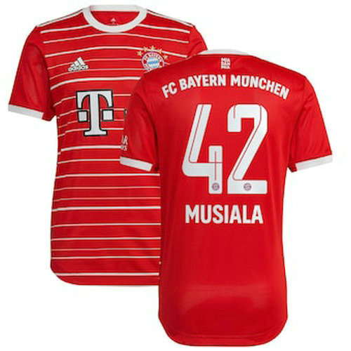 prima maglia musiala 42 bayern munchen 2022-2023 uomo